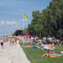 Siófok, nagystrand  Fotó: Győrffy Árpád