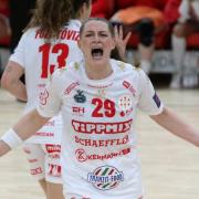 Kristin Thorleifsdottir brillírozott  Fotó: DVSC Kézilabda
