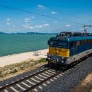 A Balaton látványa mindig örömforrás  Fotó: MTI