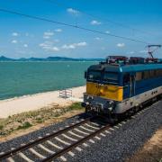 A Balaton látványa mindig örömforrás Fotó: MTI